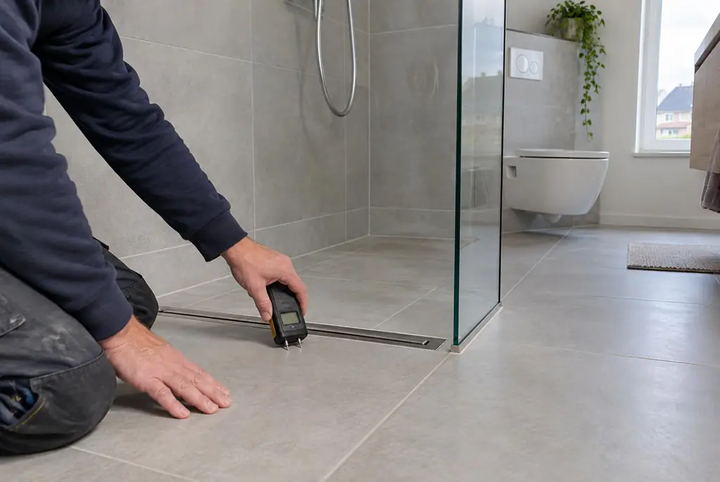 Lekdetectie Emst – badkamer in een nieuwbouwwoning